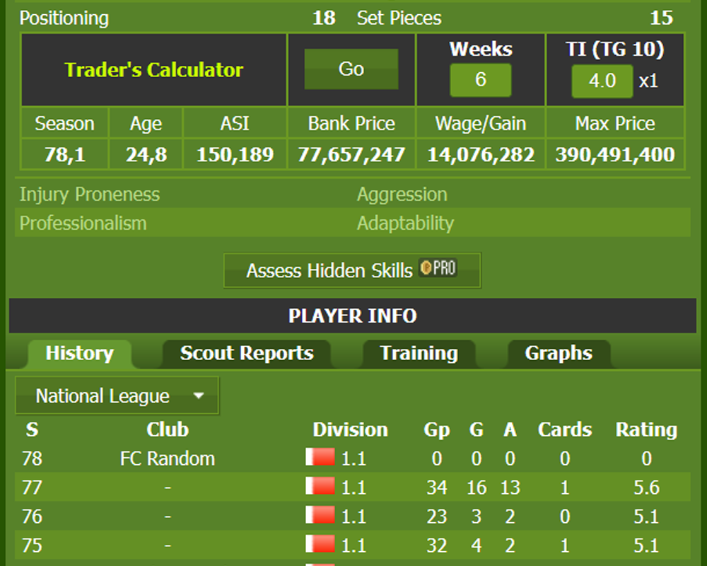 Trader’s Calculator